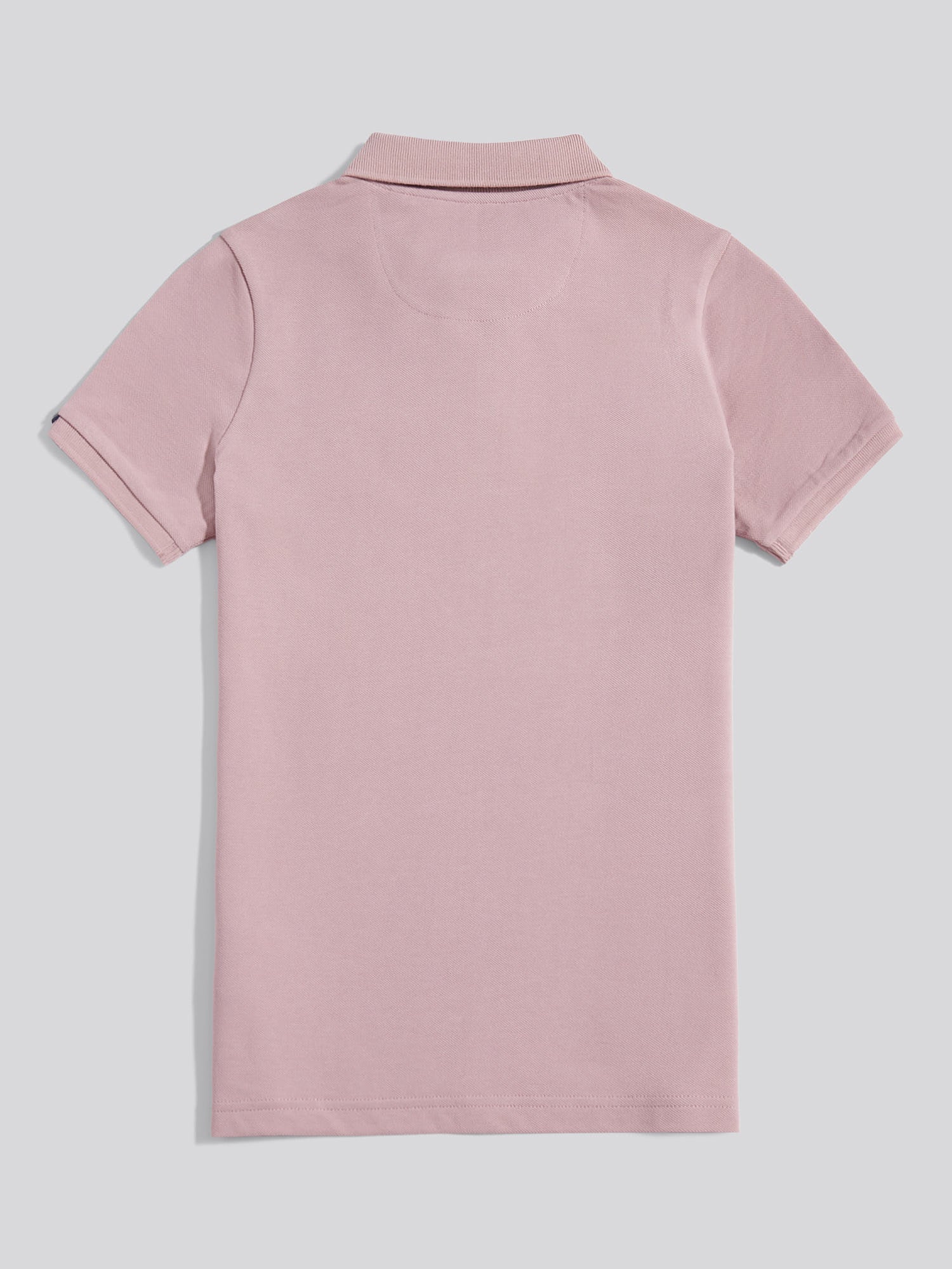 Boys Double Horsemen Polo Shirt Elderberry