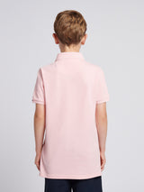Boys Double Horsemen Polo Shirt Tickled Pink