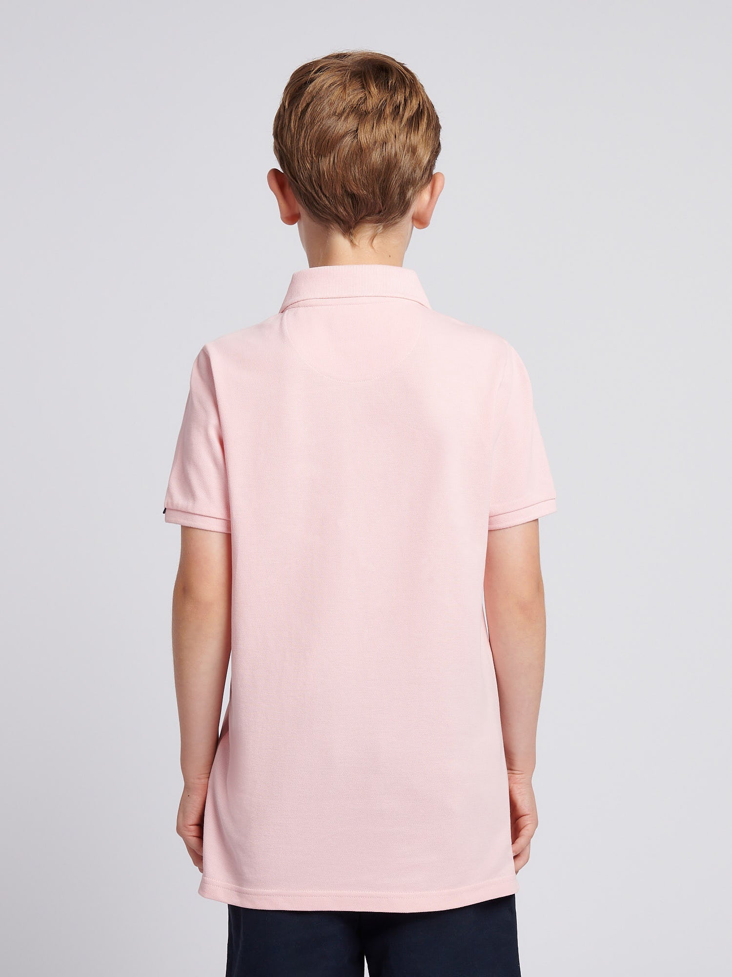 Boys Double Horsemen Polo Shirt Tickled Pink