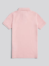 Boys Double Horsemen Polo Shirt Tickled Pink
