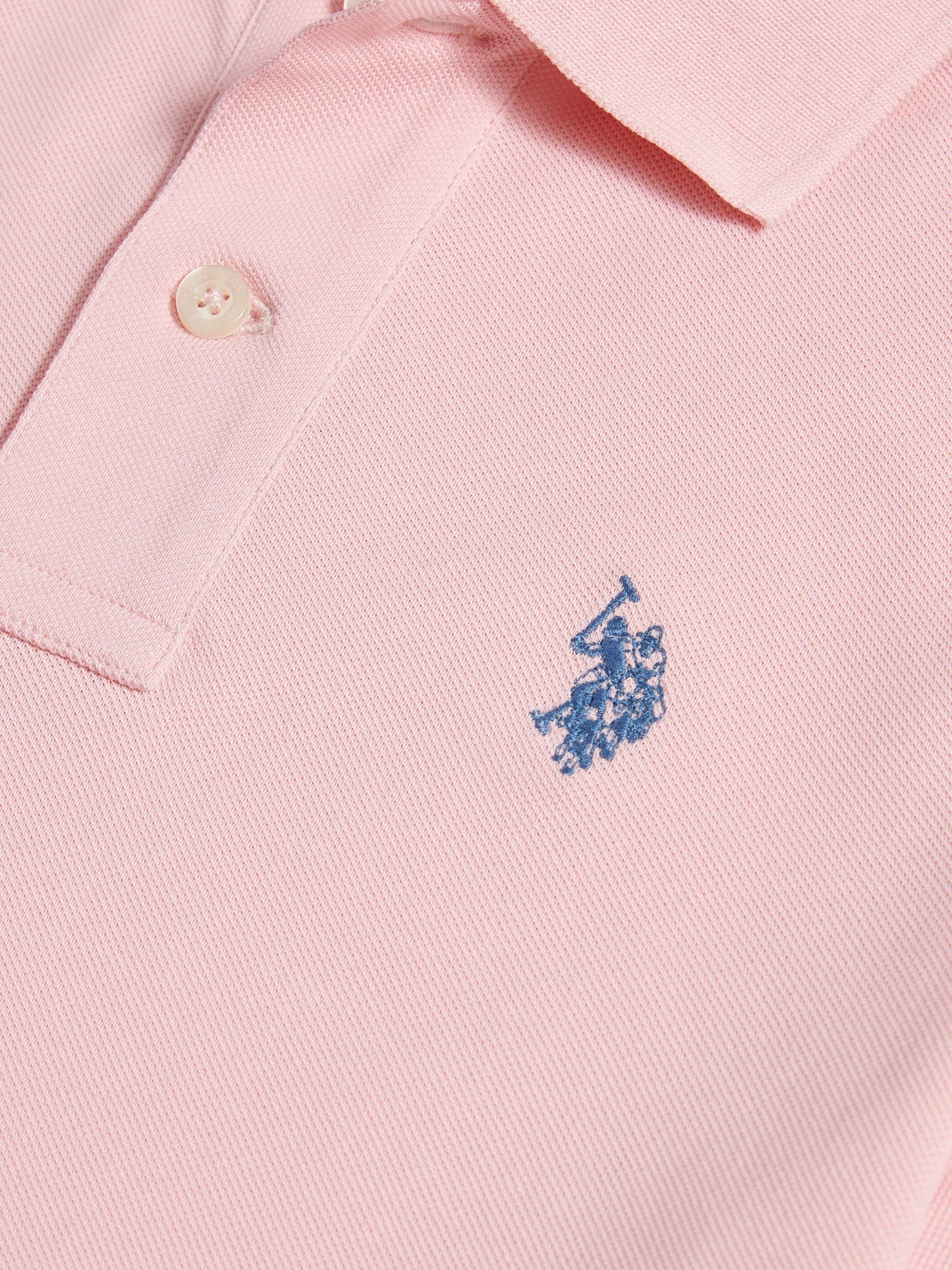Boys Double Horsemen Polo Shirt Tickled Pink