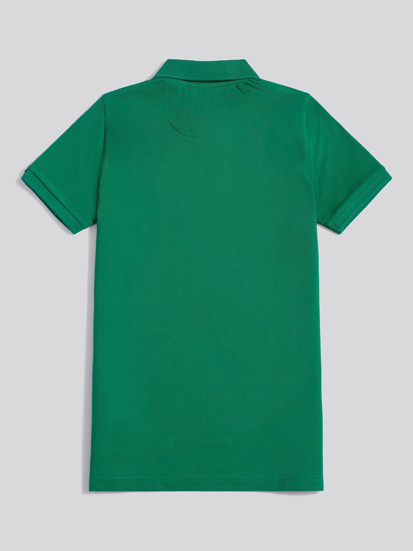 Boys Double Horsemen Polo Shirt Lush Meadow
