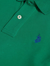 Boys Double Horsemen Polo Shirt Lush Meadow