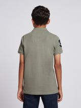 Boys Player 3 Polo Shirt Mulled Basil