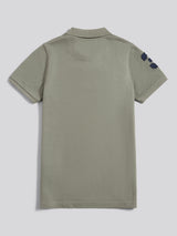 Boys Player 3 Polo Shirt Mulled Basil