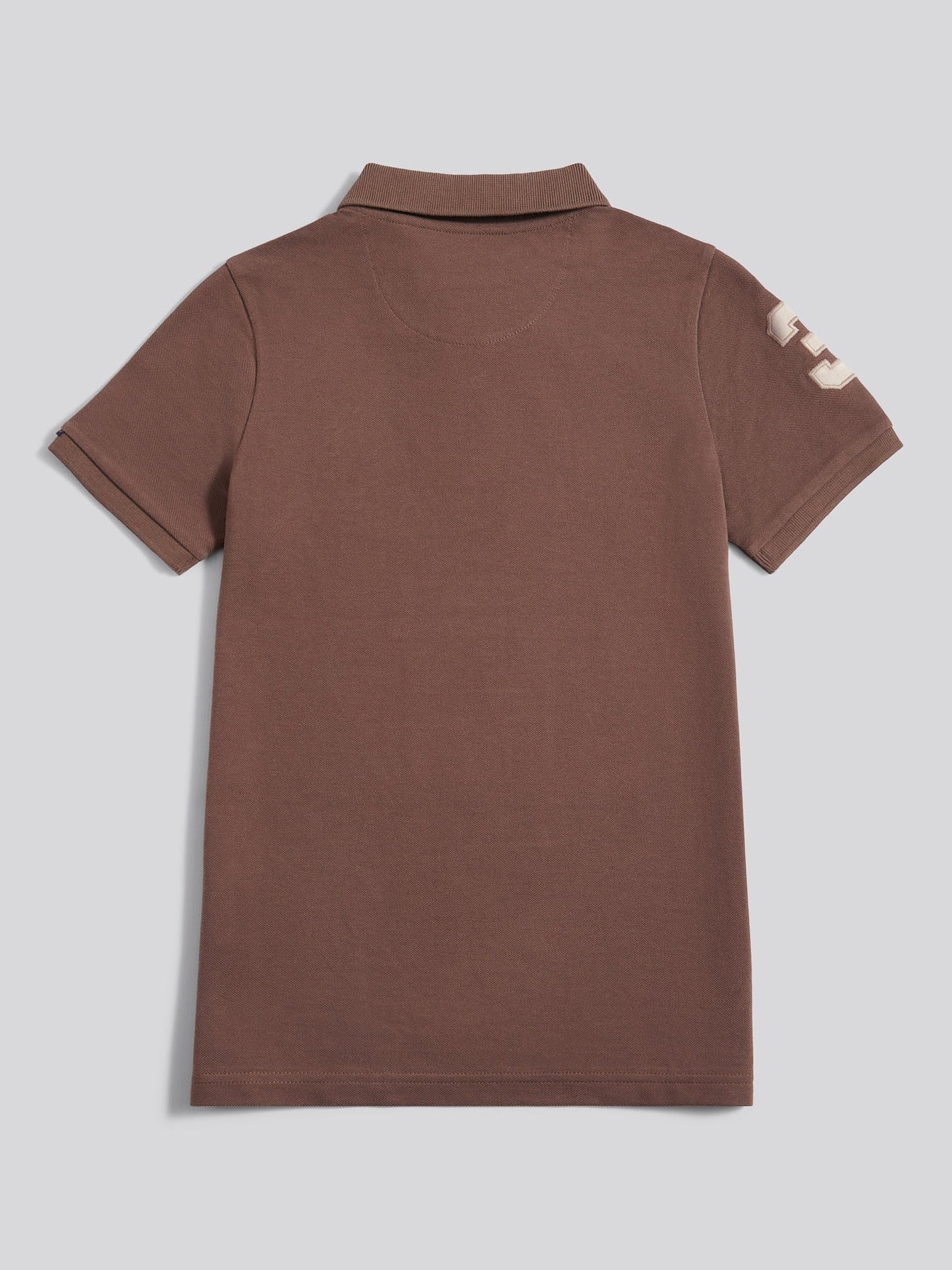 Boys Player 3 Polo Shirt Chocolate Martini