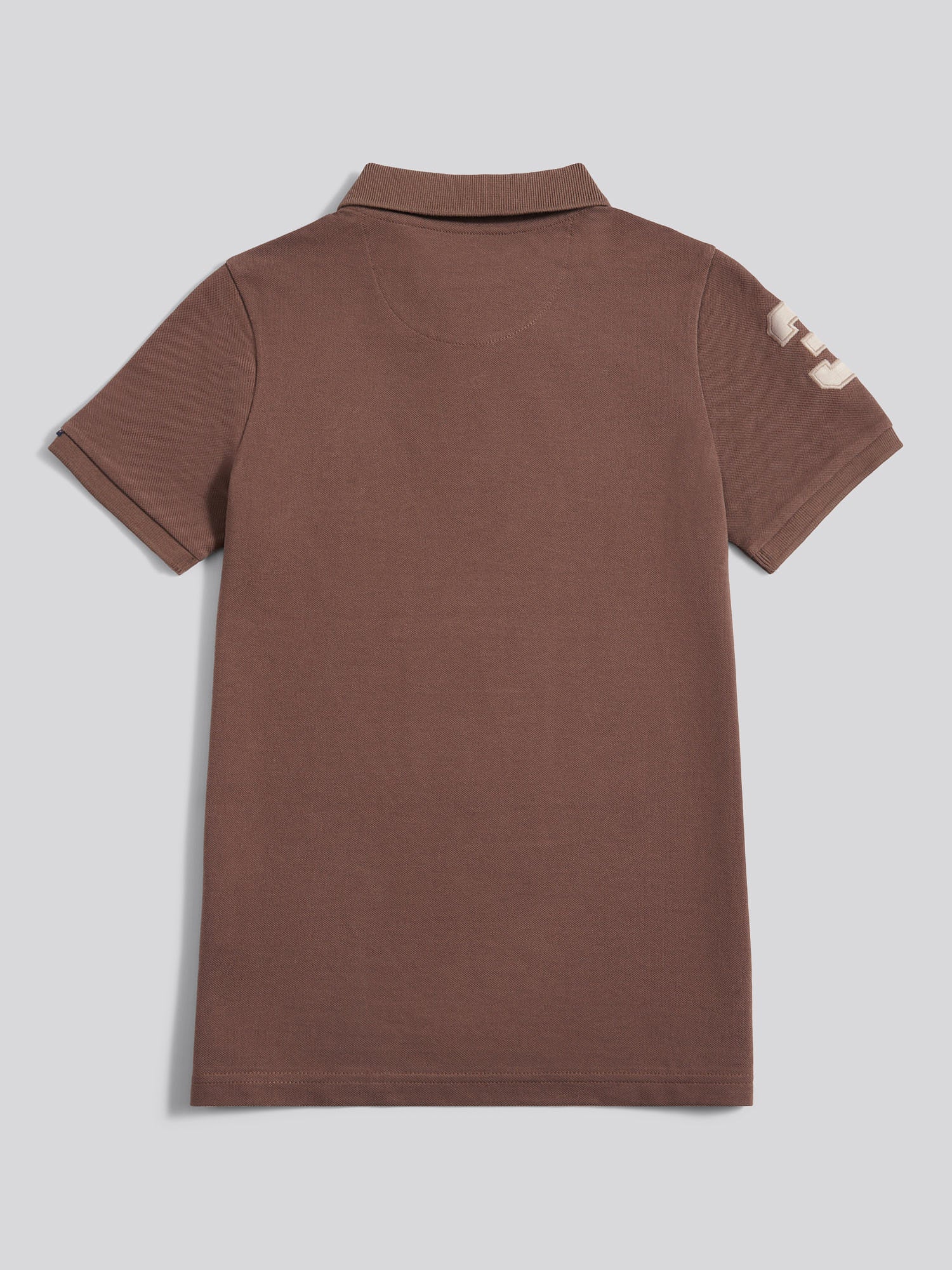 Boys Player 3 Polo Shirt Chocolate Martini