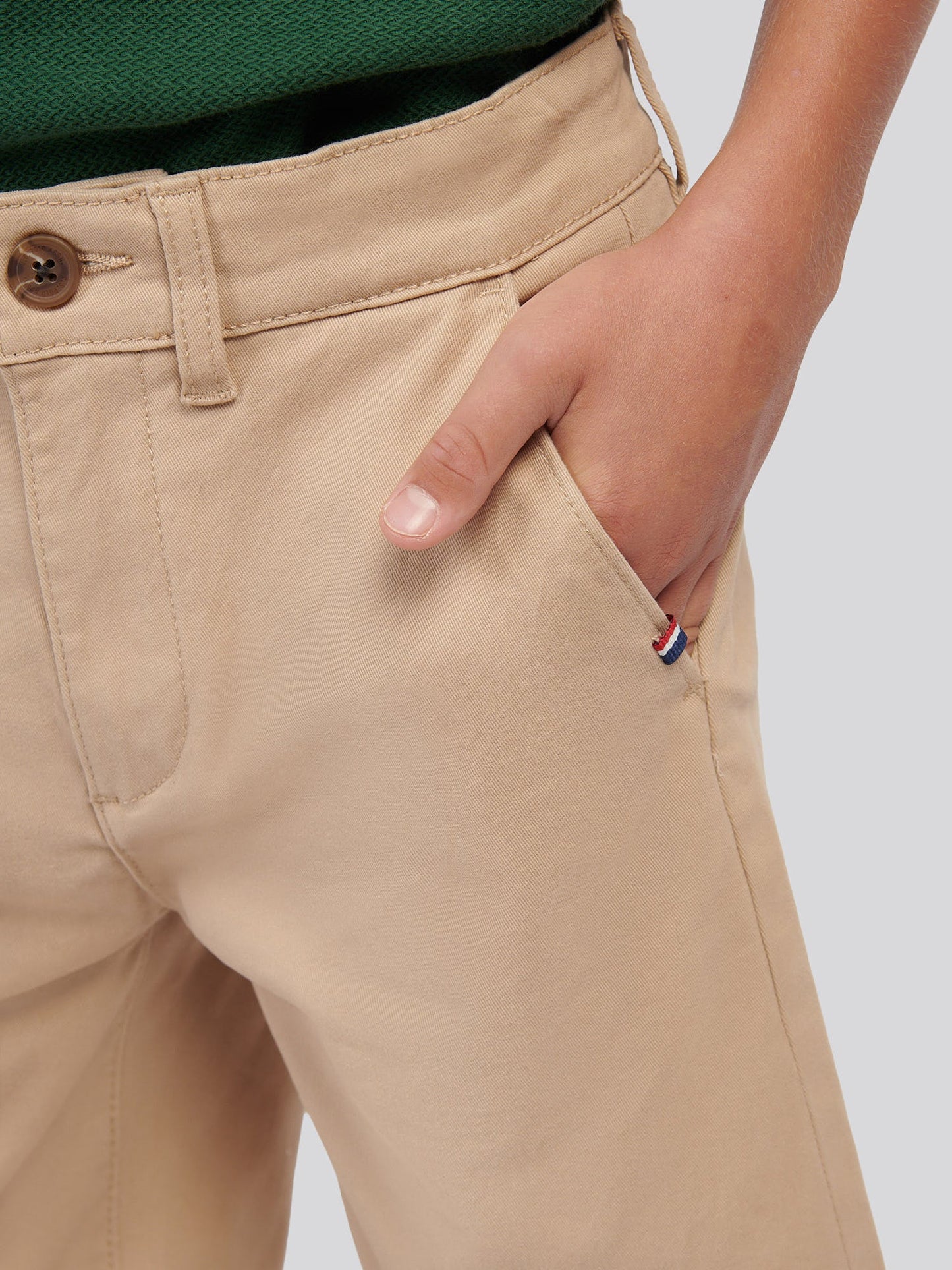 Boys Classic Chino Short Cornstalk
