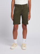 Boys Classic Chino Short Forest Night