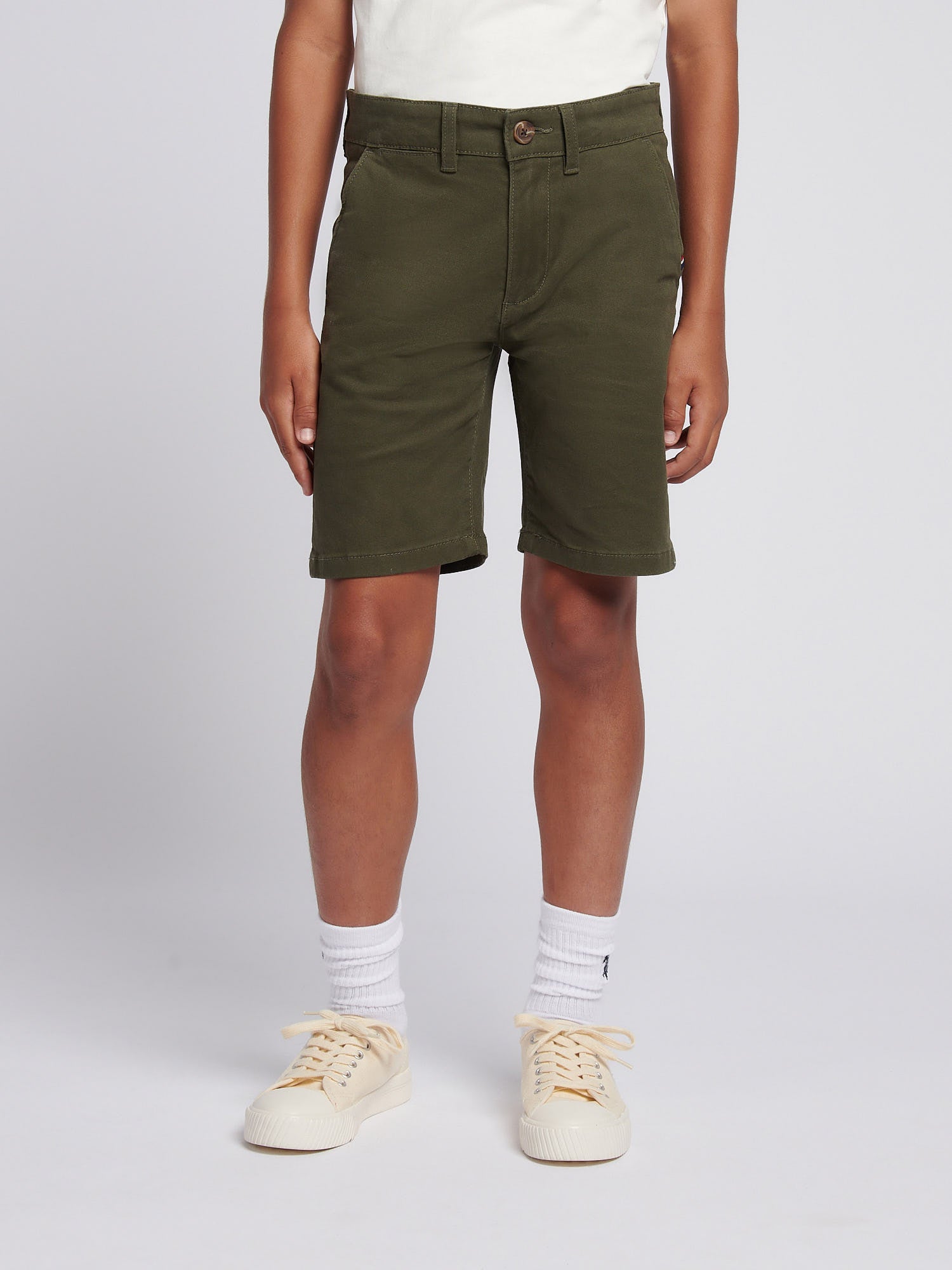 Boys Classic Chino Short Forest Night
