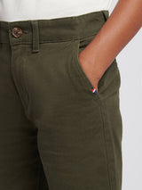 Boys Classic Chino Short Forest Night