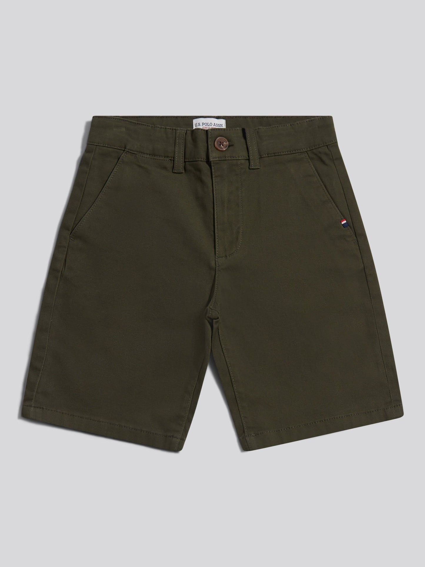 Boys Classic Chino Short Forest Night