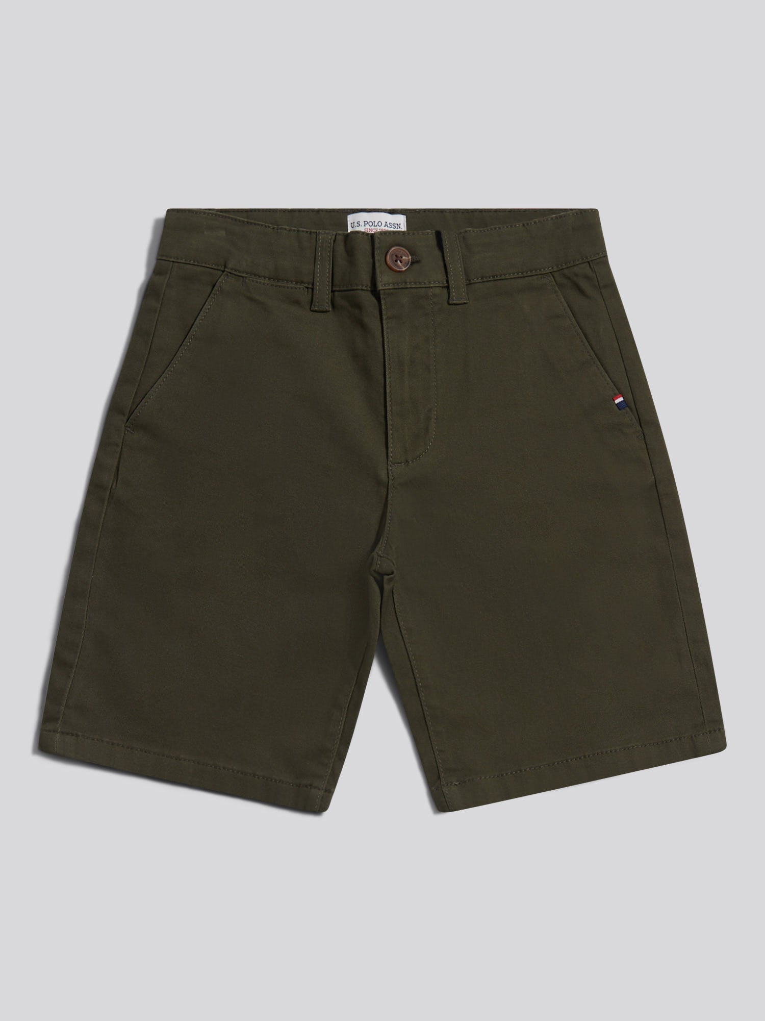 Boys Classic Chino Short Forest Night