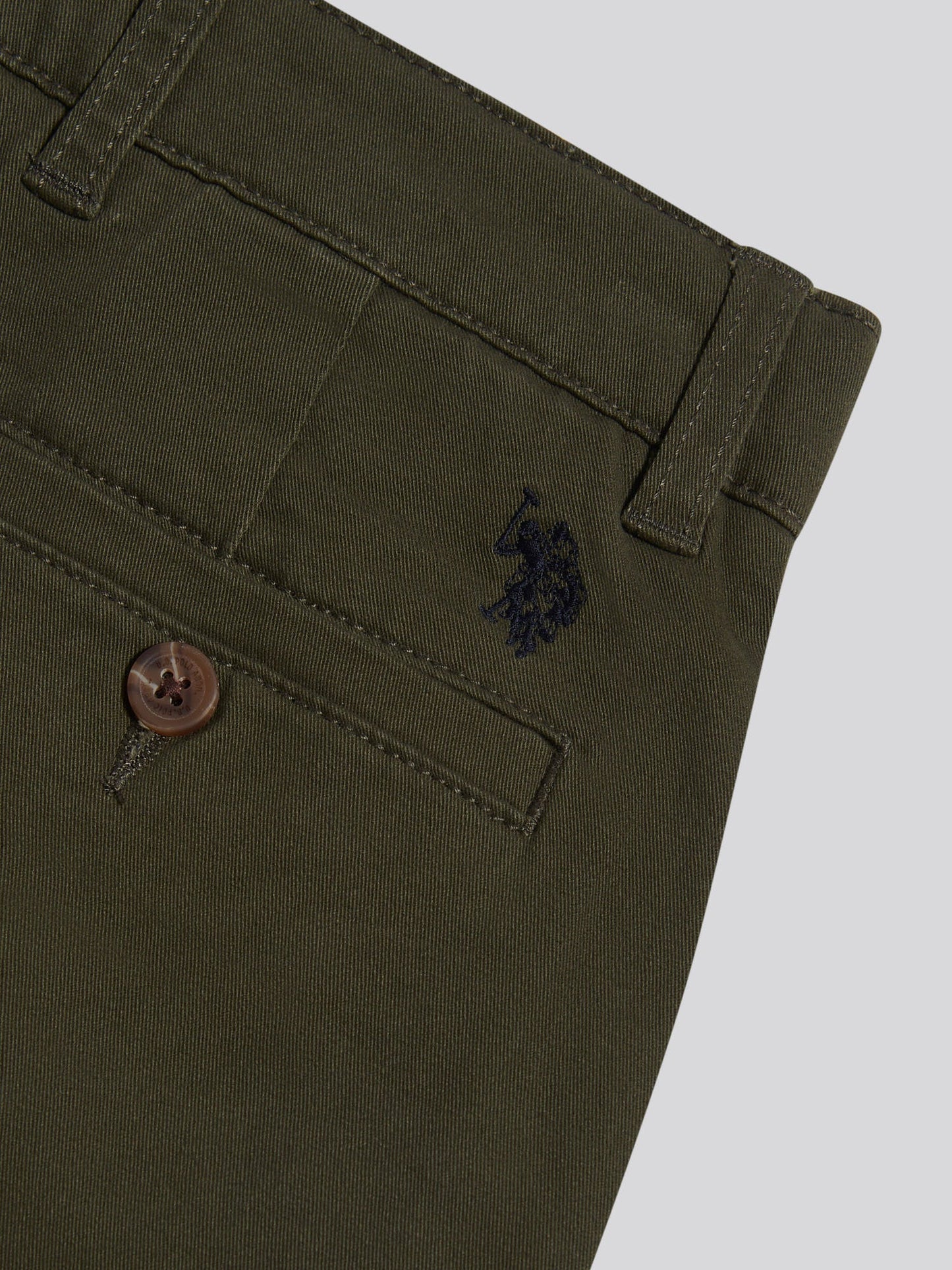 Boys Classic Chino Short Forest Night