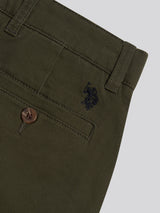 Boys Classic Chino Short Forest Night