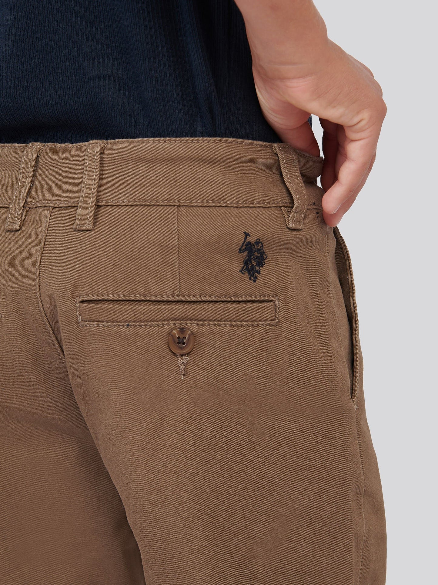 Boys Classic Chino Short Shitake