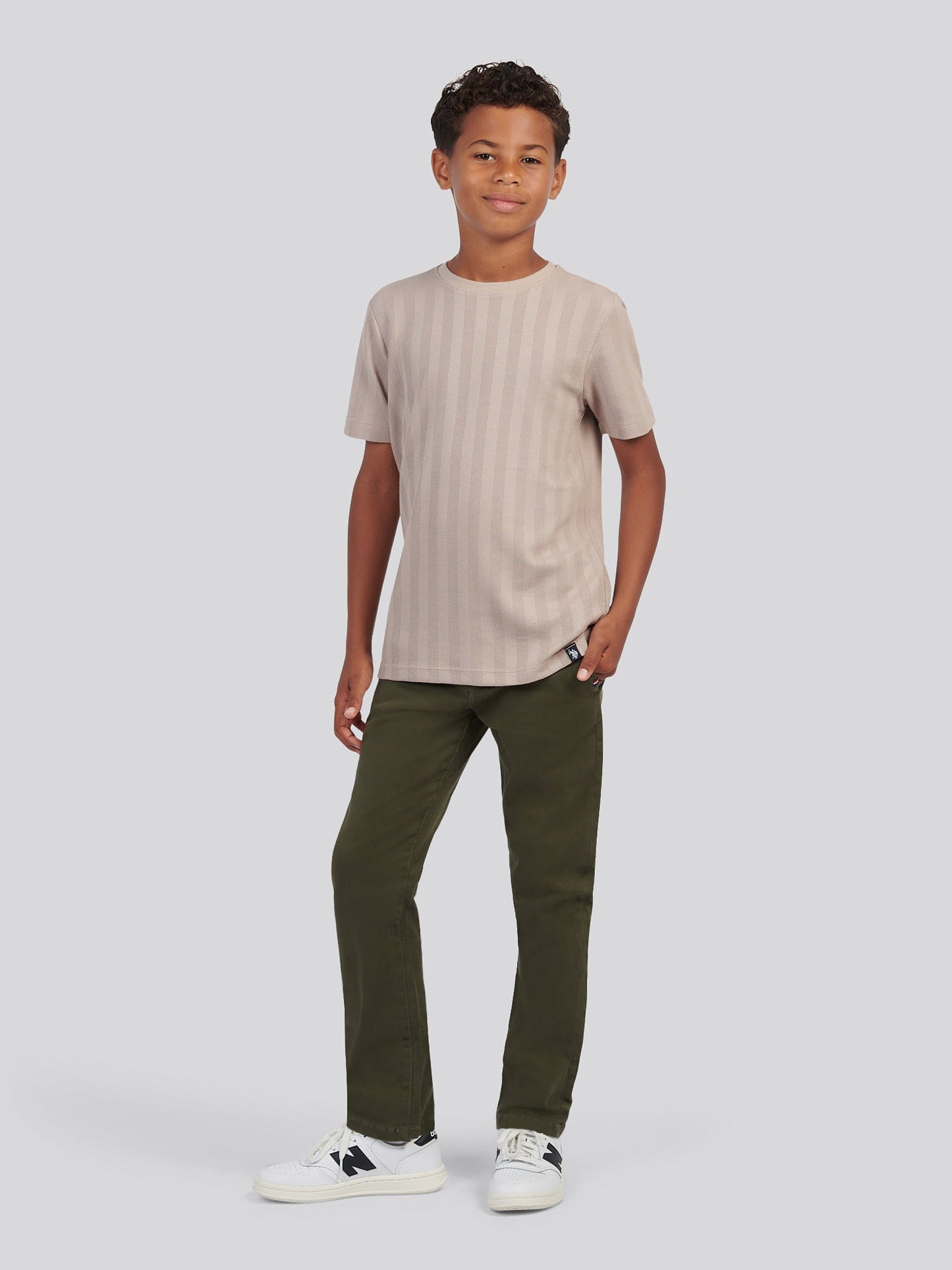 Boys Classic Chino in Forest Night