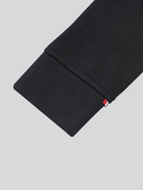 Boys Double Horsemen Crew in Black Bright White DHM