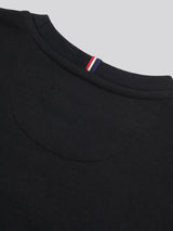 Boys Double Horsemen Crew in Black Bright White DHM