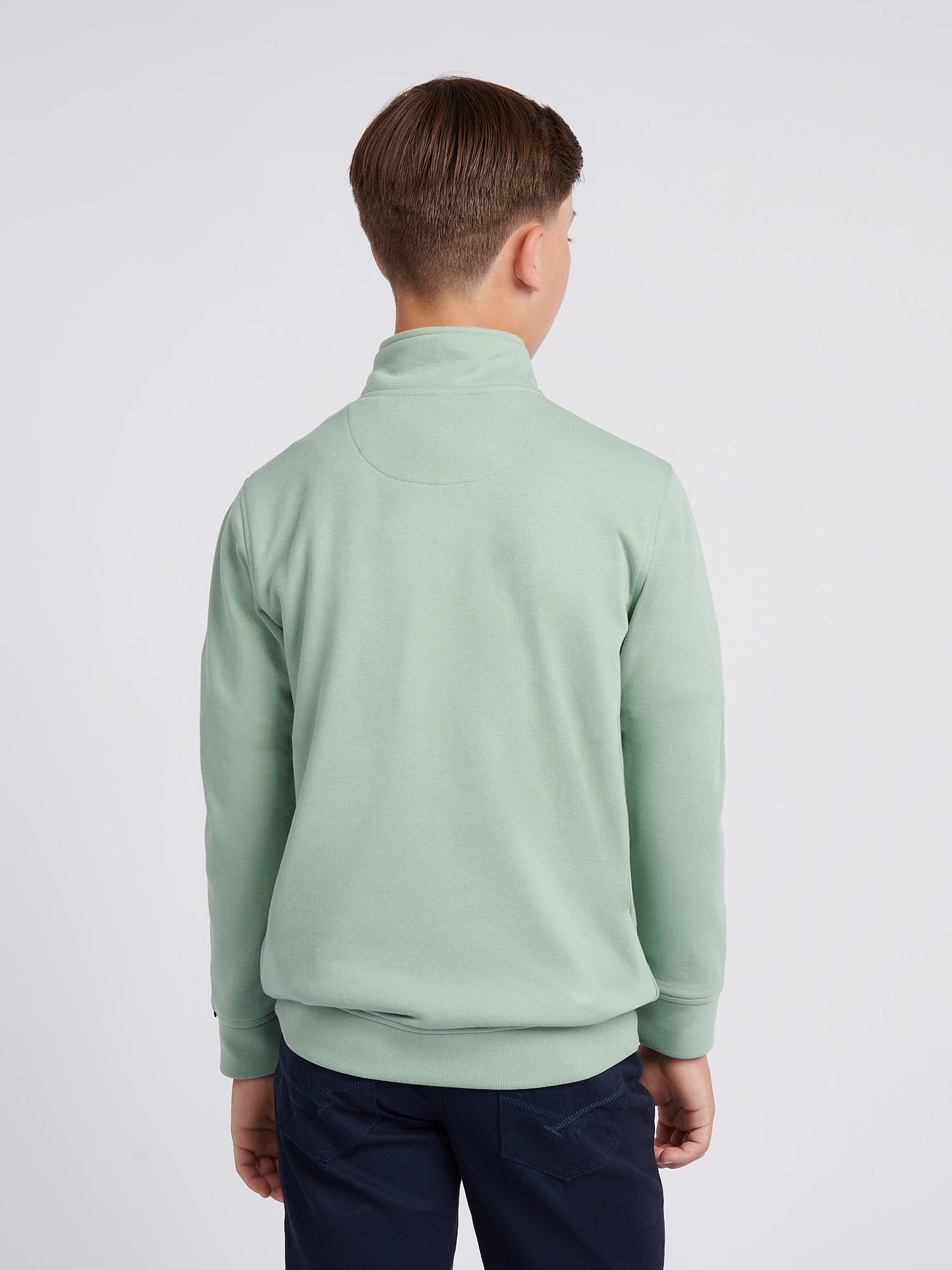 Boys Double Horsemen _ Zip Iceberg Green