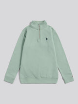 Boys Double Horsemen _ Zip Iceberg Green