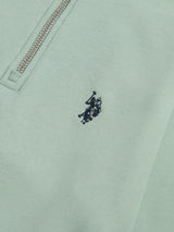 Boys Double Horsemen _ Zip Iceberg Green
