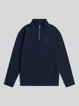 Boys Double Horsemen _ Zip Dark Sapphire Navy / Haute Red DHM