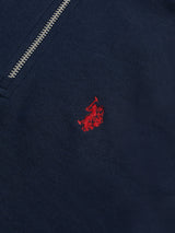 Boys Double Horsemen _ Zip Dark Sapphire Navy / Haute Red DHM
