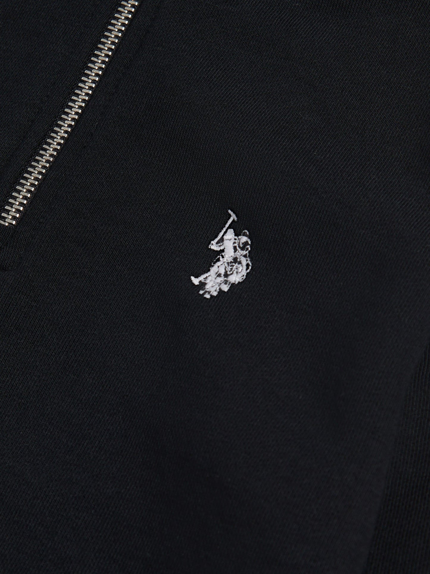 Boys Double Horsemen _ Zip Black Bright White DHM