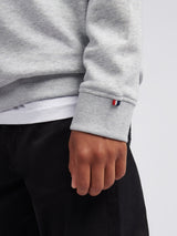 Boys Double Horsemen _ Zip Mid Grey Marl
