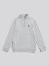 Boys Double Horsemen _ Zip Mid Grey Marl