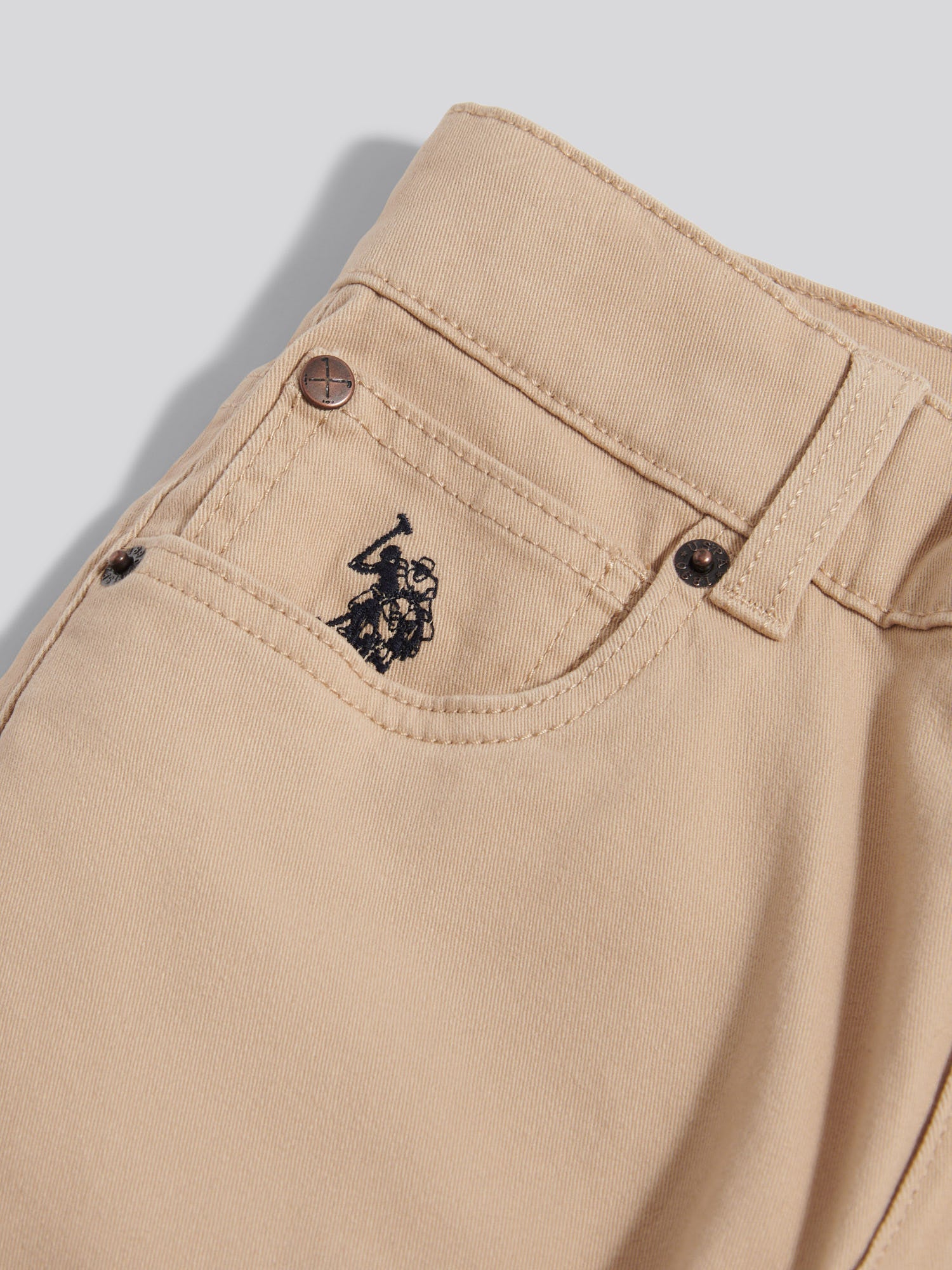 Boys Core 5 Pocket Trouser in Cornstalk