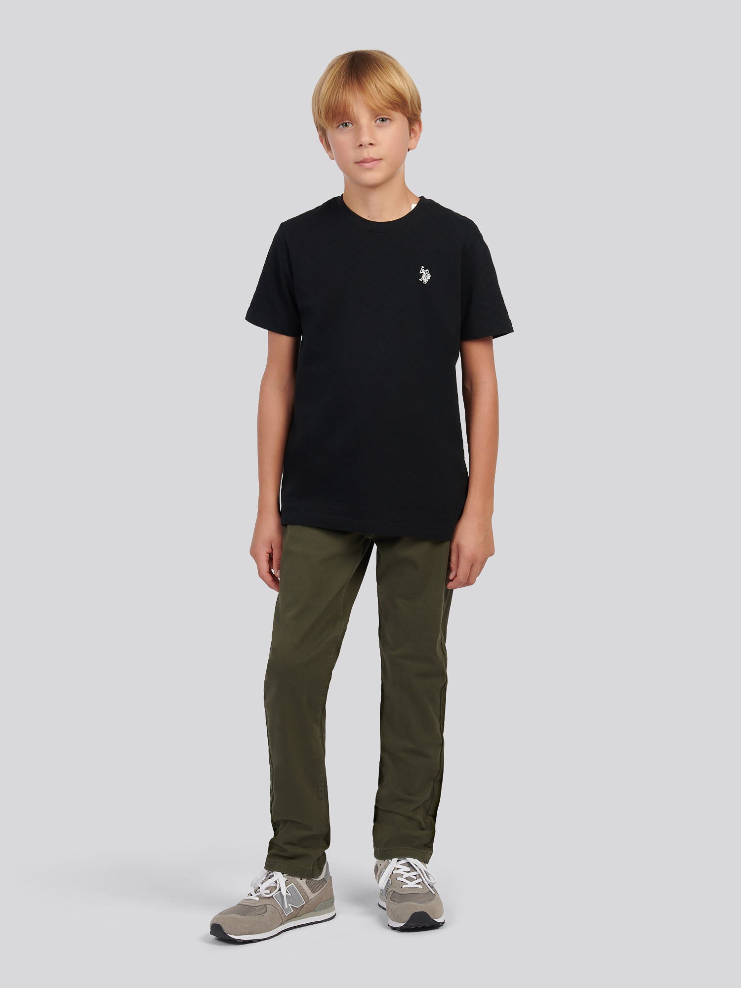 Boys Core 5 Pocket Trouser in Forest Night