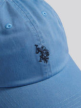 Boys Washed Outline Logo Cap Riviera