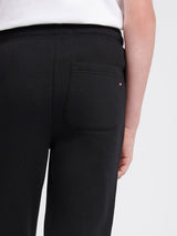 Boys Player 3 Jogger in Black / Haute Red DHM