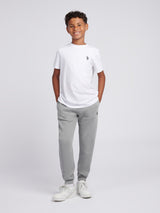 Boys Double Horsemen Jogger in Sharkskin