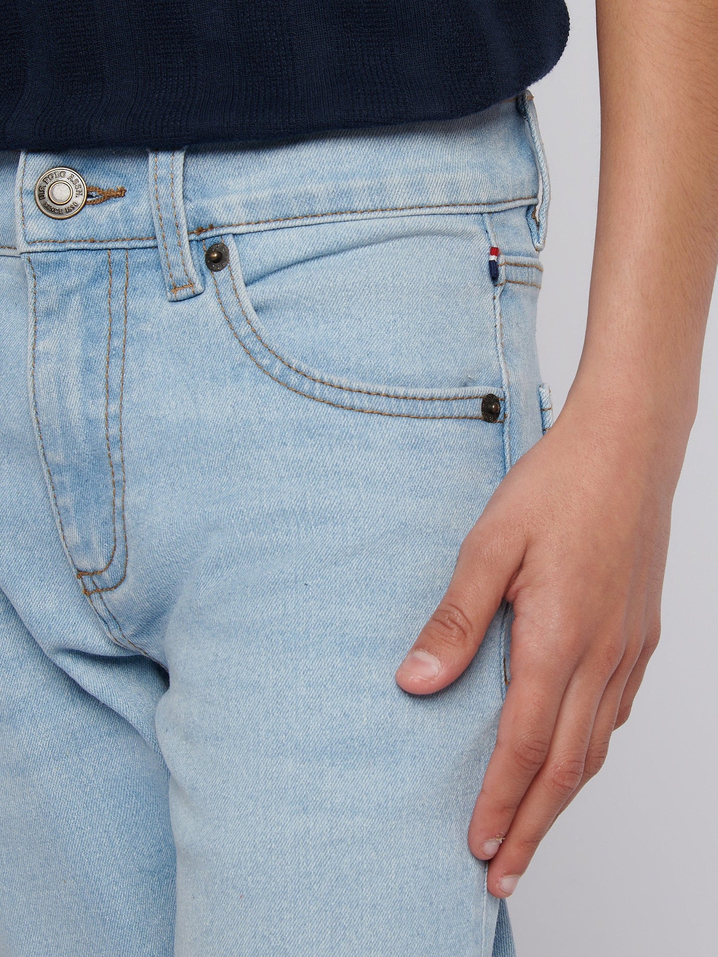 Boys Classic Fit Jean in Mid Wash