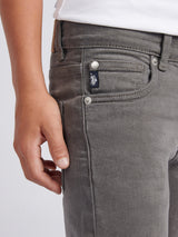 Boys Classic Fit Jean in Grey Wash