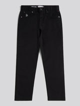 Boys Bedford Cord 5 Pocket Trouser in Black