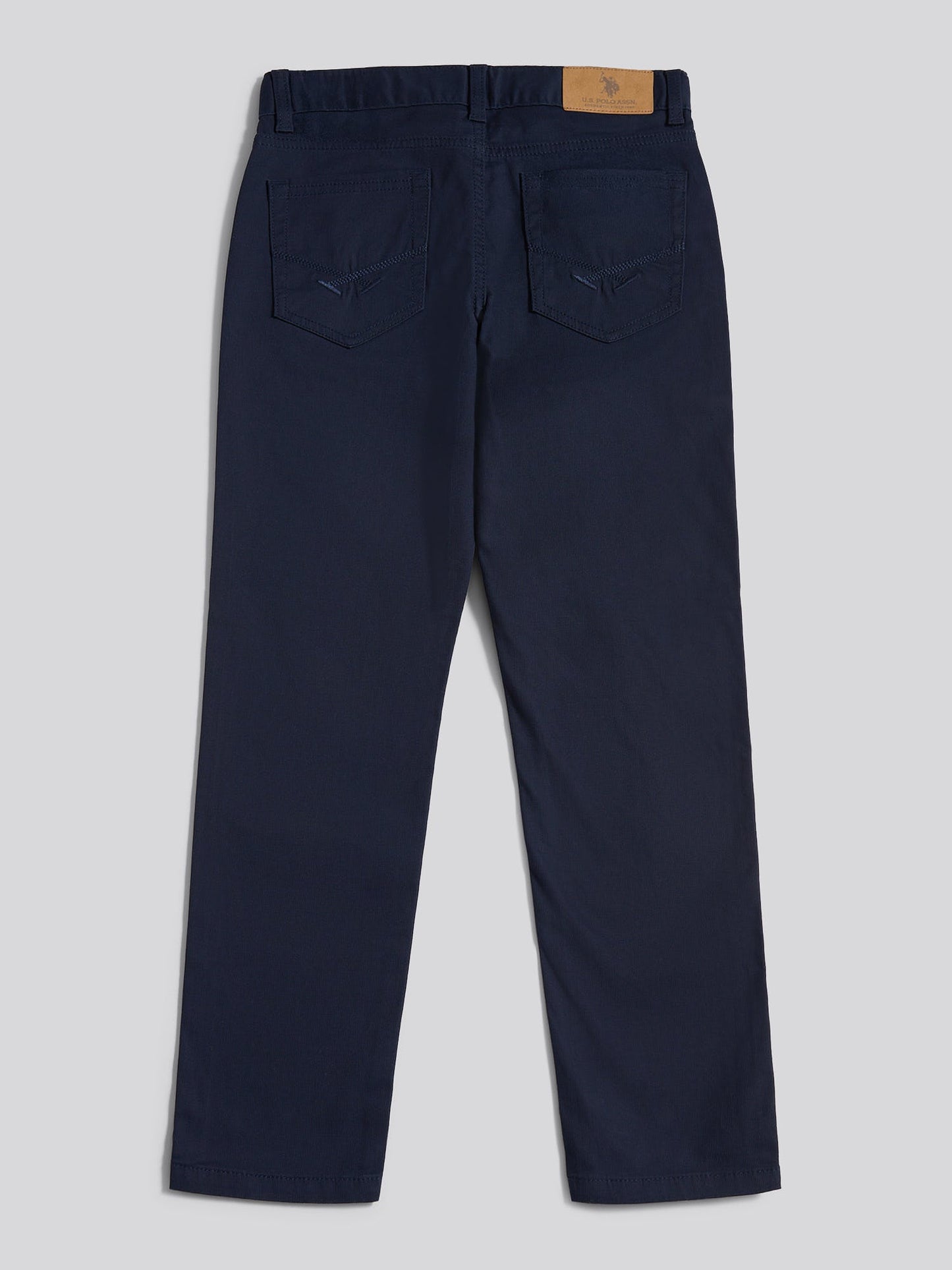 Boys Bedford Cord 5 Pocket Trouser in Dark Sapphire Navy