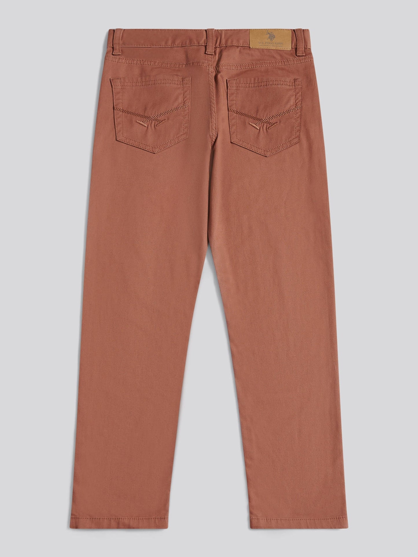 Boys Bedford Cord 5 Pocket Trouser in Rawhide