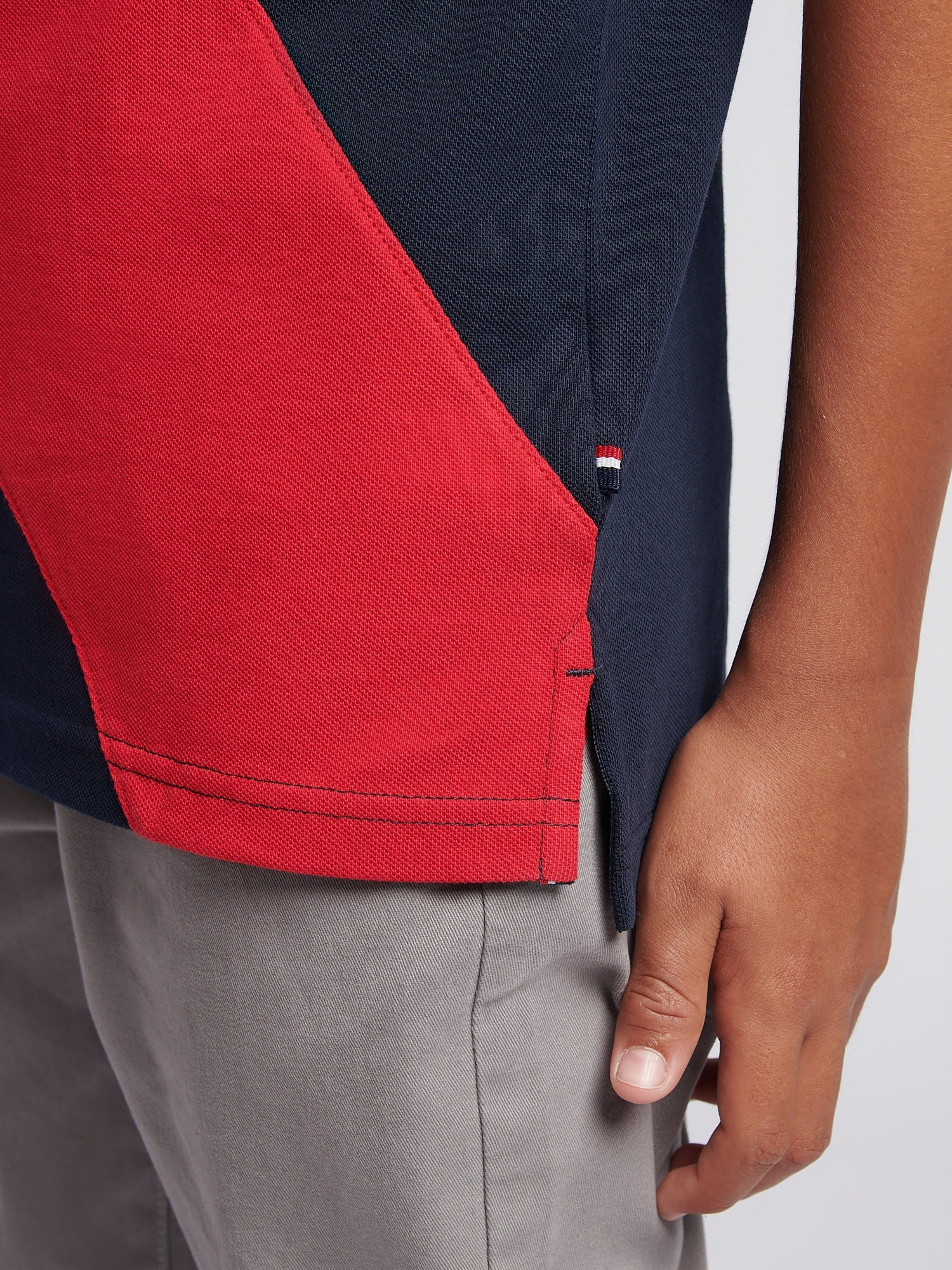 Boys Sash Polo Shirt Dark Sapphire Navy