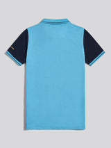 Boys Sash Polo Shirt Heritage Blue