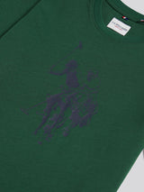 Boys Double Horsemen Graphic T-Shirt in Pineneedle