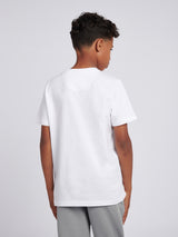 Boys USPA Print Graphic T-Shirt Bright White