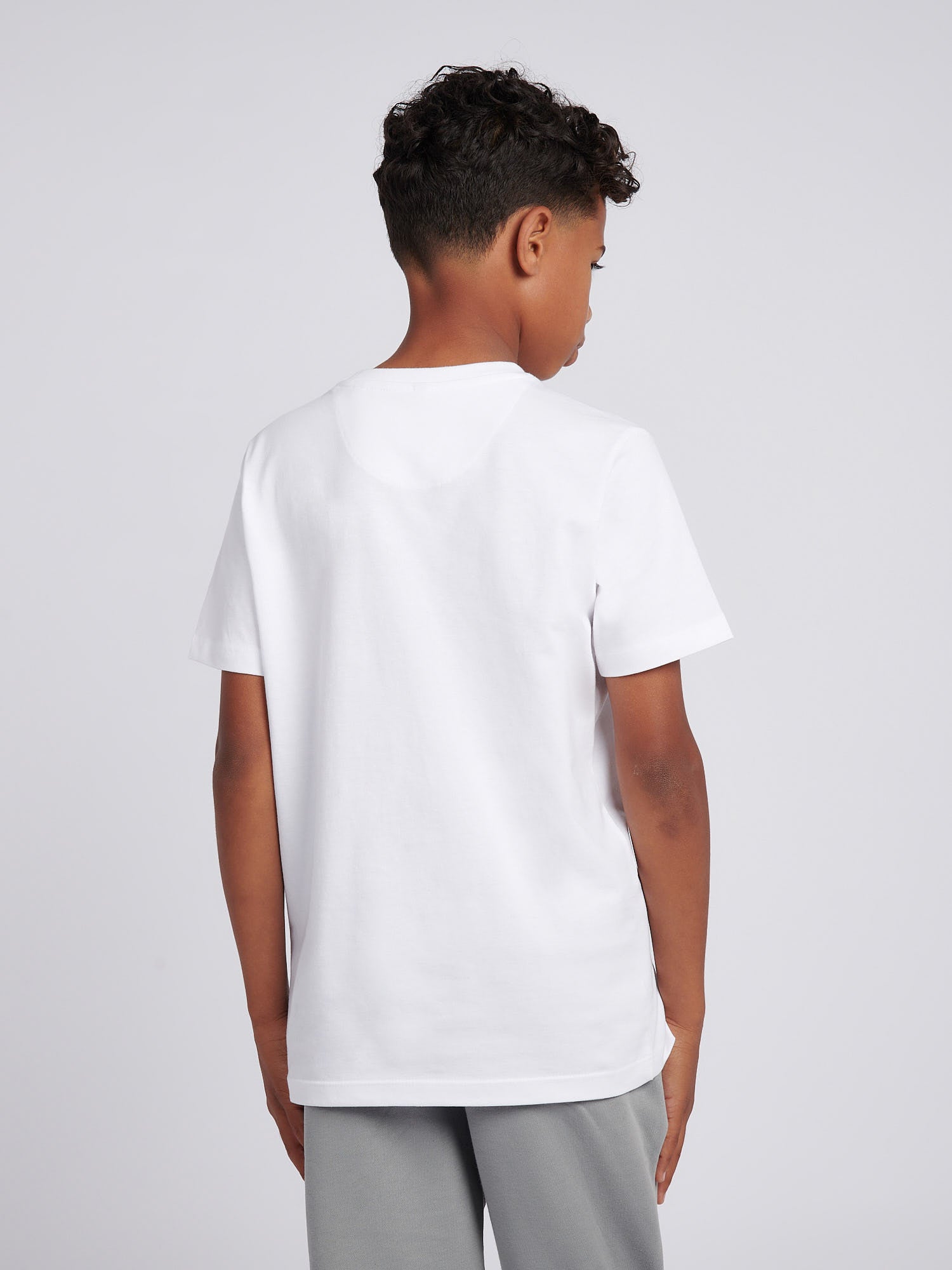 Boys USPA Print Graphic T-Shirt Bright White