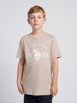 Boys USPA Print Graphic T-Shirt Atmosphere