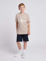 Boys USPA Print Graphic T-Shirt Atmosphere