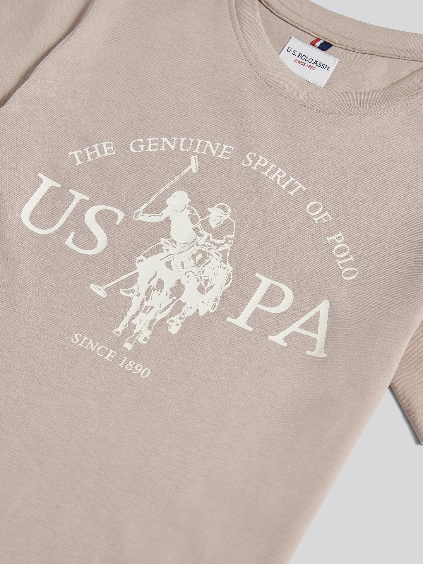 Boys USPA Print Graphic T-Shirt Atmosphere
