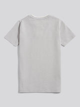Boys Knit Texture T-Shirt in High Rise